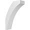Ekena Millwork 6-in. W x 16-in. D x 24-in. H Thorton Architectural Grade PVC Knee Brace BRCP06X16X24THR - alternate 1